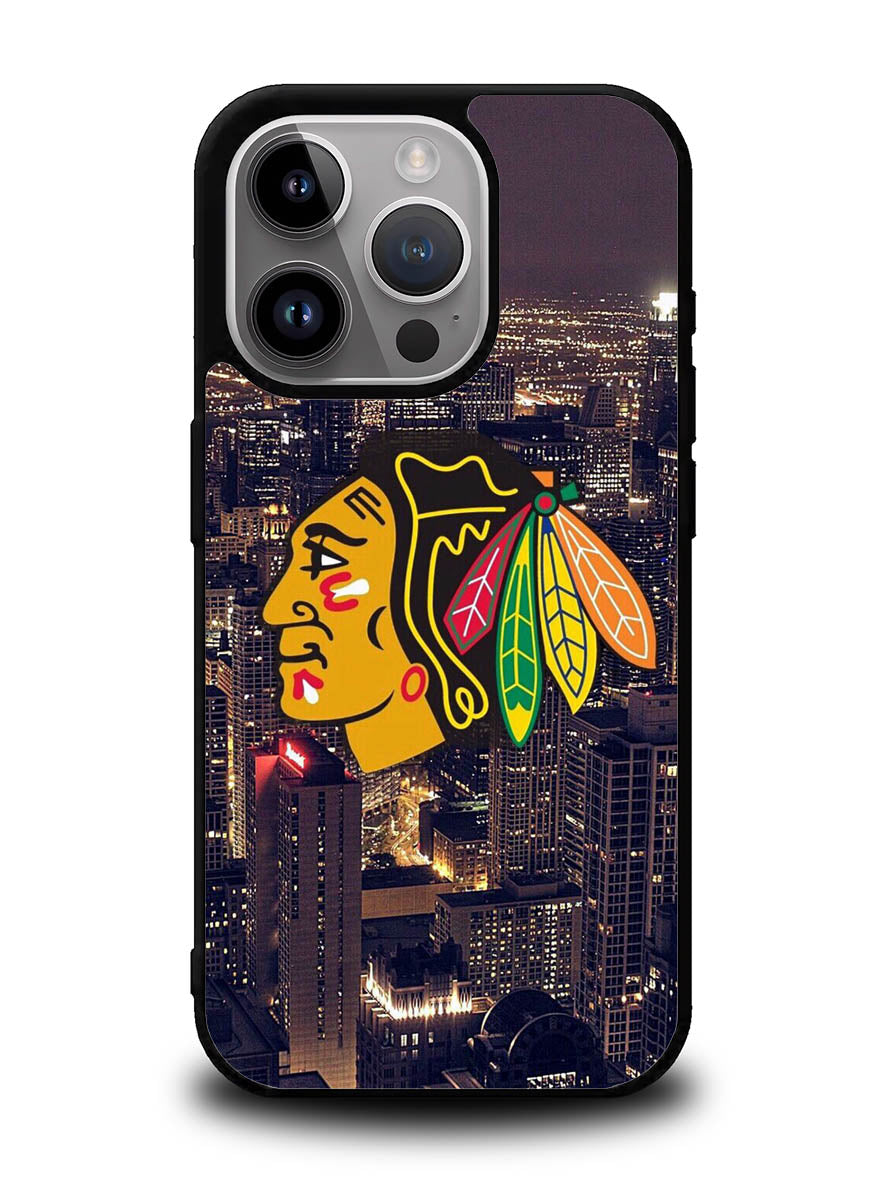 Blackhawks Chicago iPhone 14 Pro Case QC8517