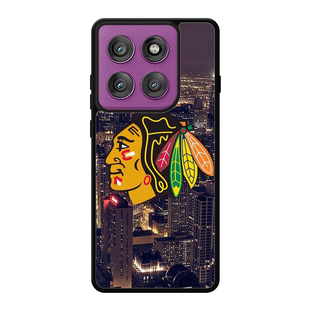 Blackhawks Chicago Motorola Moto Edge 60 Pro Case QC8517