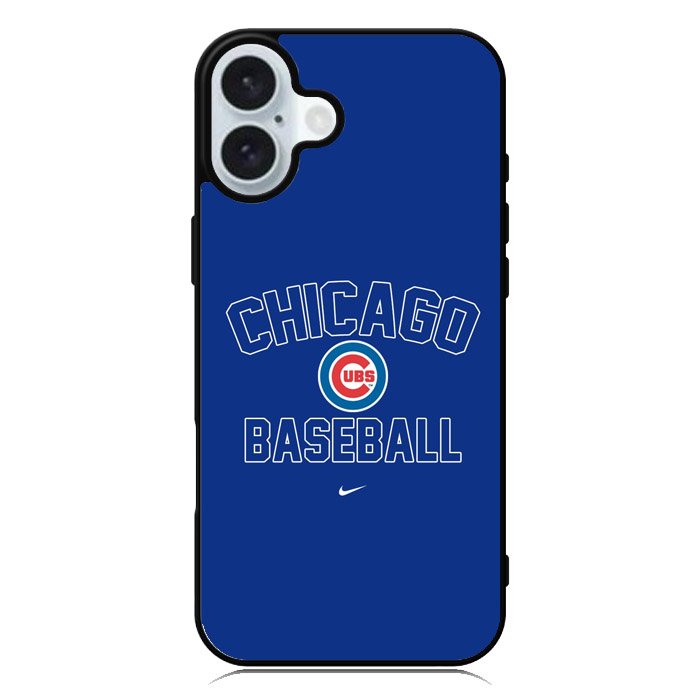 Chicago Cubs Baseball iPhone 16 Case QC8477