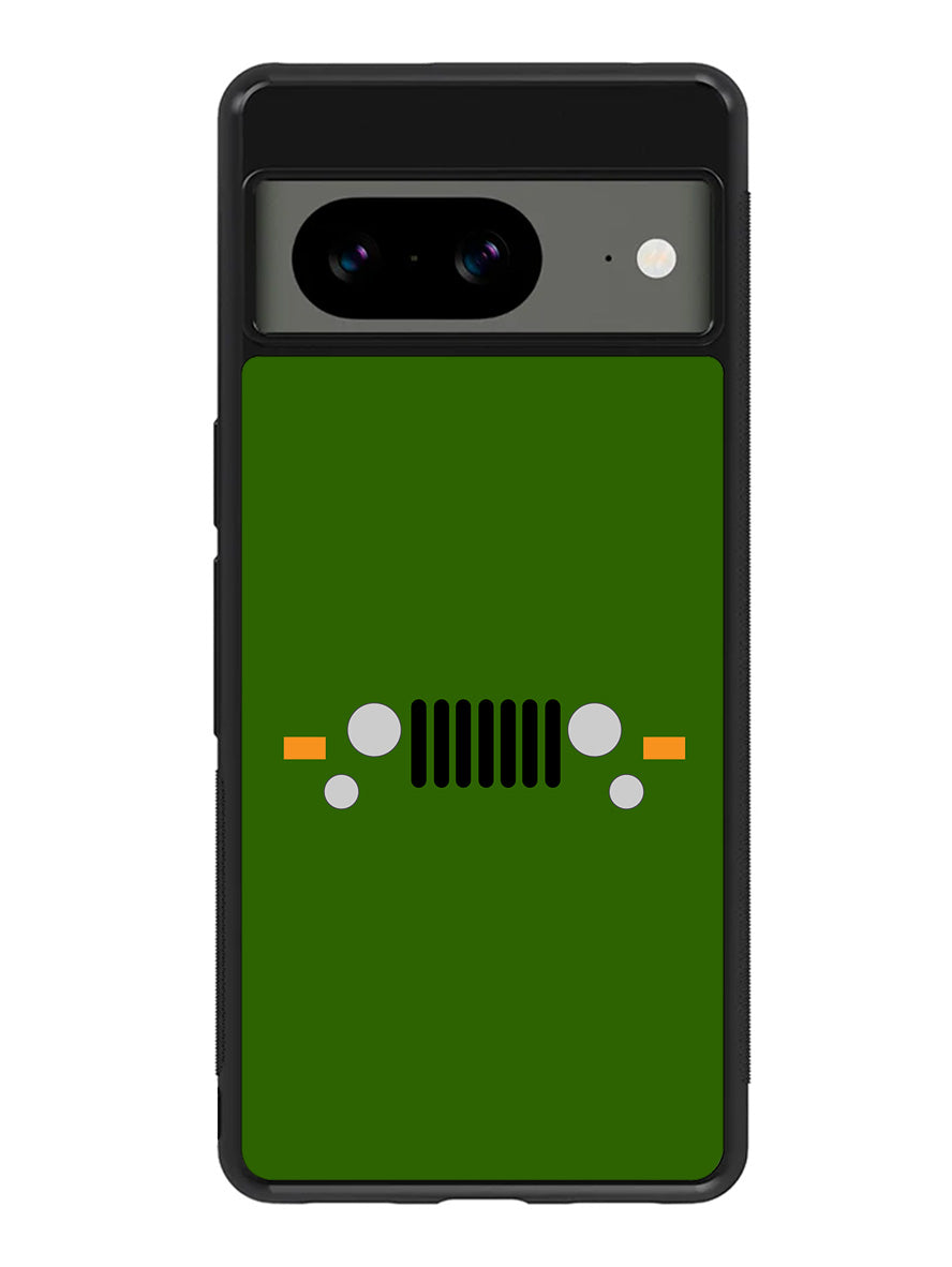 Jeep Army Green Google Pixel 8 Case QC9797