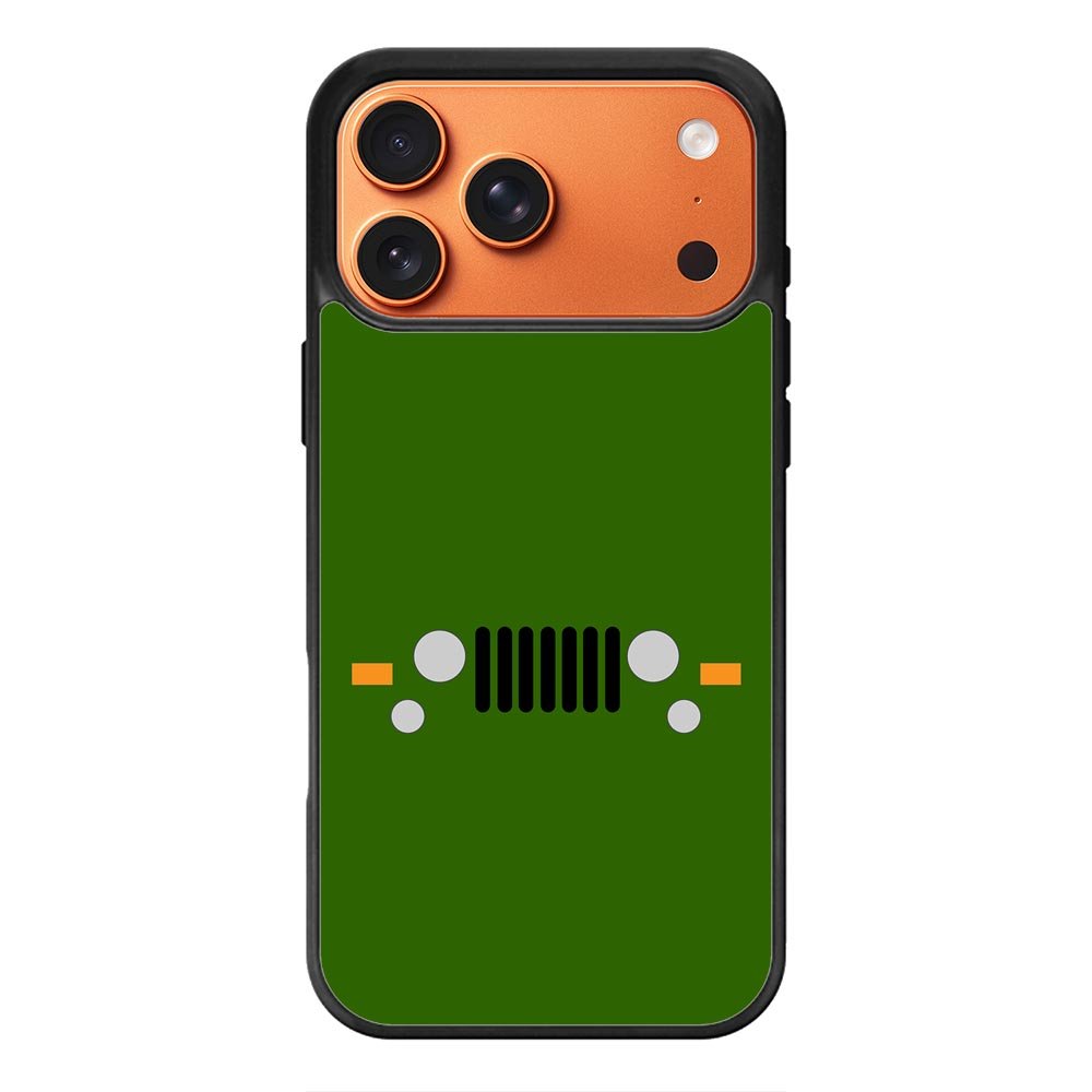Jeep Army Green iPhone 17 Pro Max Case QC9797