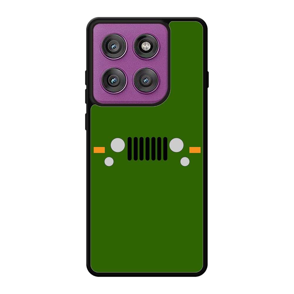 Jeep Army Green Motorola Moto Edge 60 Pro Case QC9797
