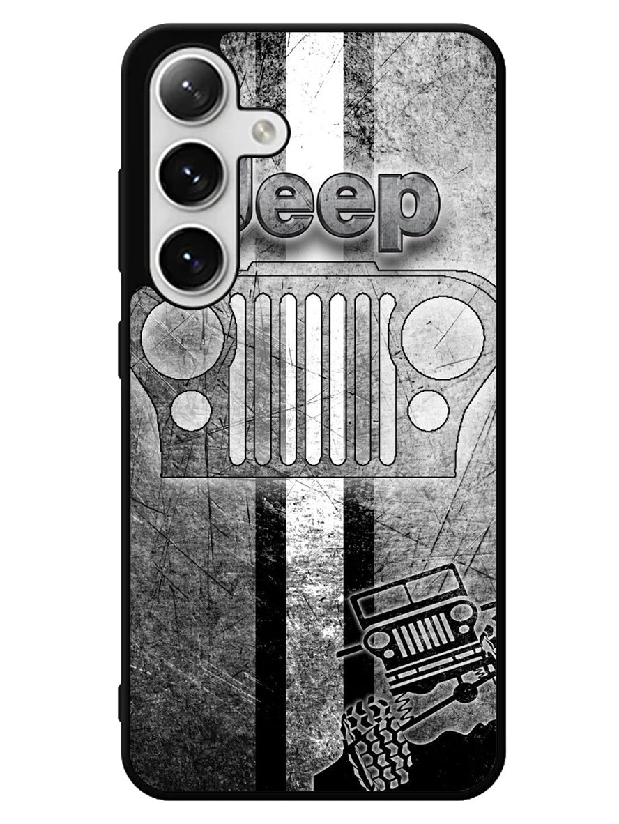 Jeep Grey Samsung Galaxy S25 5G Case