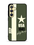 Jeep Vintage Racing USA 1941 Samsung Galaxy S24 Plus 5G , Samsung Galaxy S24+ 5G Case OV9800