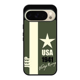 Jeep Vintage Racing USA 1941 Google Pixel 10 Pro Case QC9800