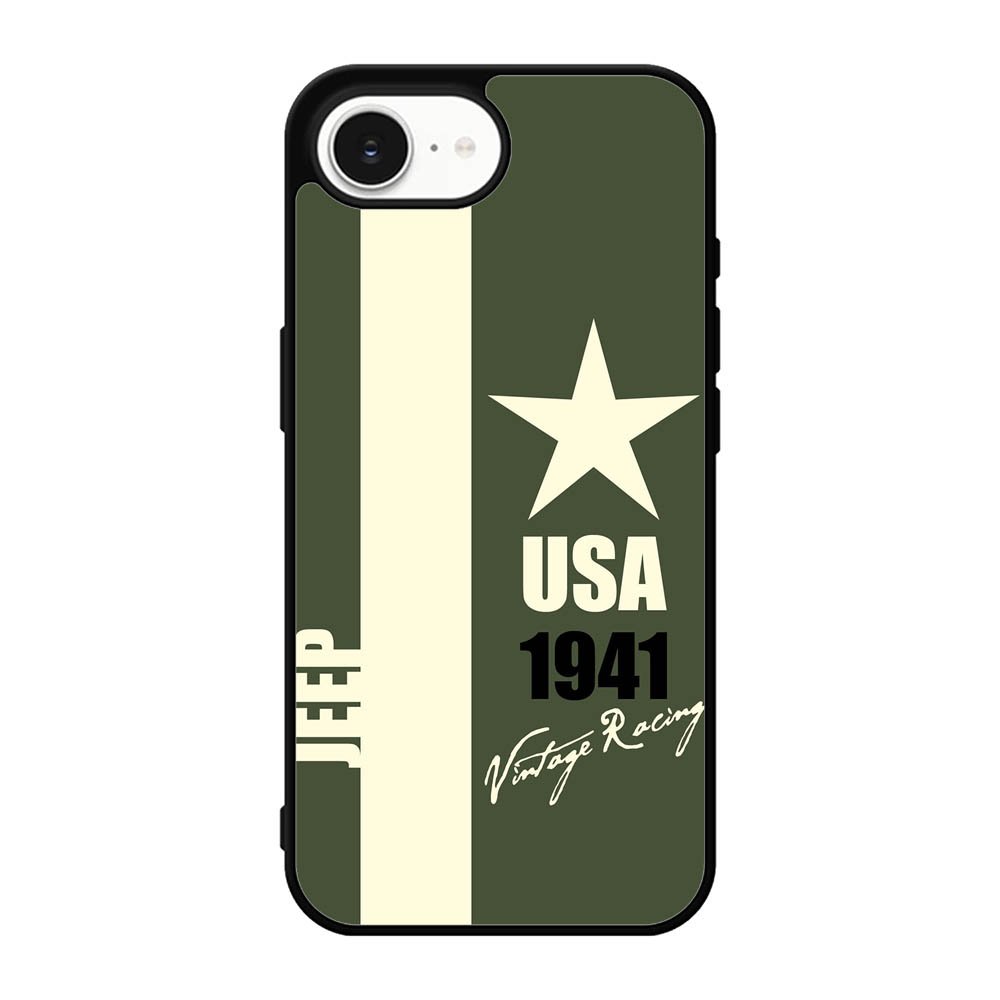 Jeep Vintage Racing USA 1941 iPhone 17e Case OV9800