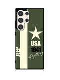 Jeep Vintage Racing USA 1941 Samsung Galaxy S23 Ultra 5G Case QC9800
