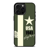 Jeep Vintage Racing USA 1941 iPhone 16 Pro Case OV9800