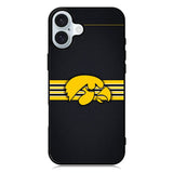 Iowa Hawkeyes Logo iPhone 16 Plus Case QC9796