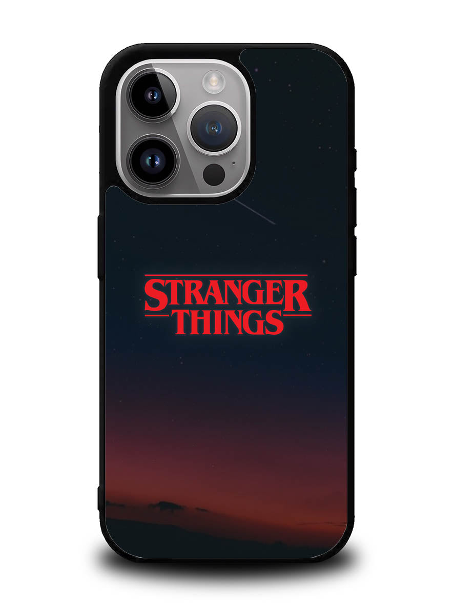 Stranger Things Logo in The Sky iPhone 15 Pro Max Case OV9824