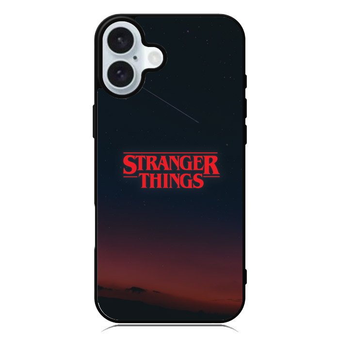 Stranger Things Logo in The Sky iPhone 16 Case QC9824