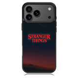 Stranger Things Logo in The Sky iPhone 17 Pro Case OV9824