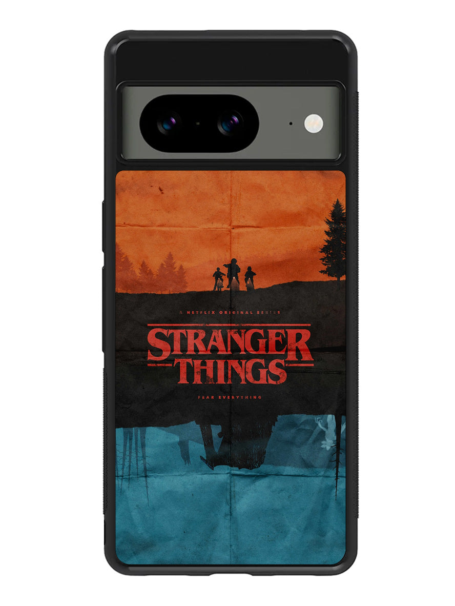 Stranger Things Poster Google Pixel 8A Case QC9827