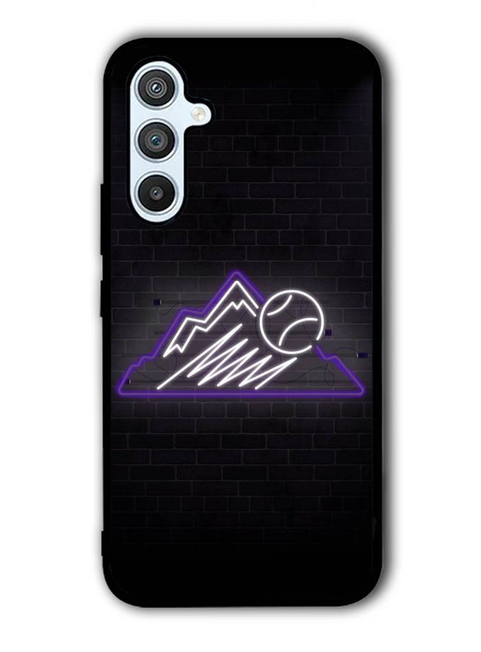 Colorado Rockies Neon Logo Samsung Galaxy A54 5G Case OV9811