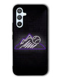 Colorado Rockies Neon Logo Samsung Galaxy A54 5G Case OV9811