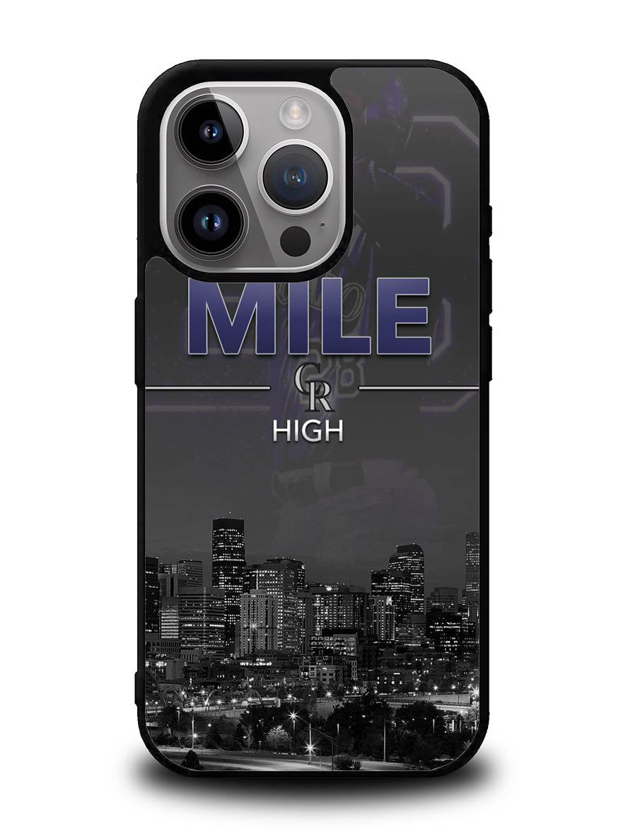 Mile Colorado Rockies High iPhone 15 Pro Case OV9815