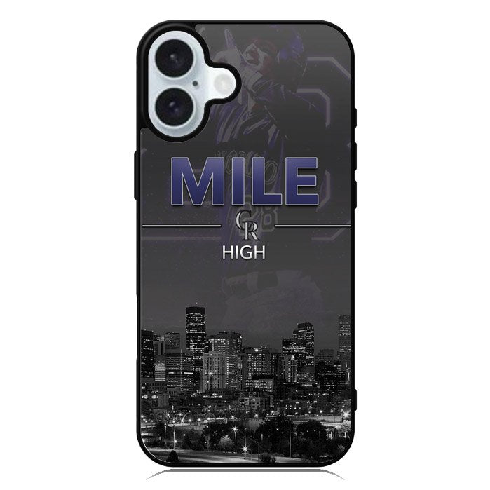 Mile Colorado Rockies High iPhone 16 Plus Case QC9815