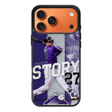 Trevor Story 27 Colorado Rockies iPhone 17 Pro Case QC9832