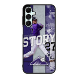 Trevor Story 27 Colorado Rockies Samsung Galaxy A16 Case OV9832
