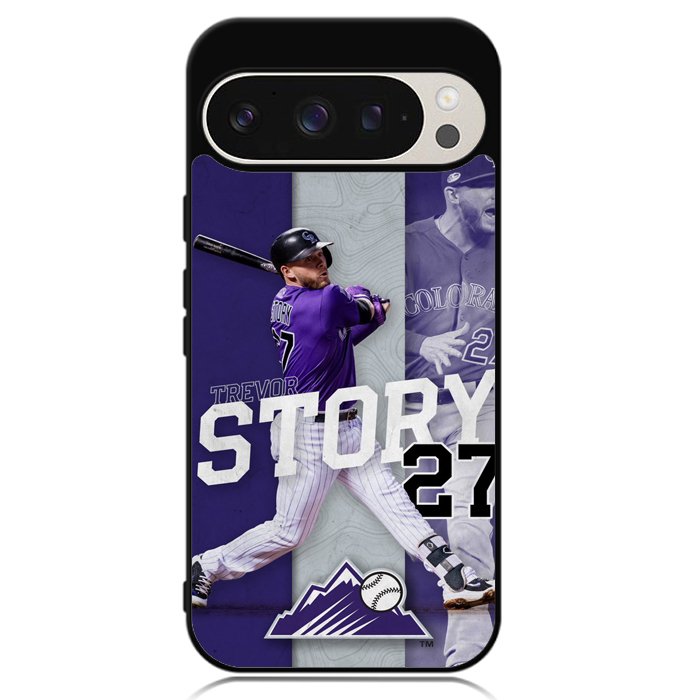 Trevor Story 27 Colorado Rockies Google Pixel 9 | Pixel 9 Pro Case OV9832