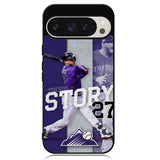 Trevor Story 27 Colorado Rockies Google Pixel 9 | Pixel 9 Pro Case OV9832