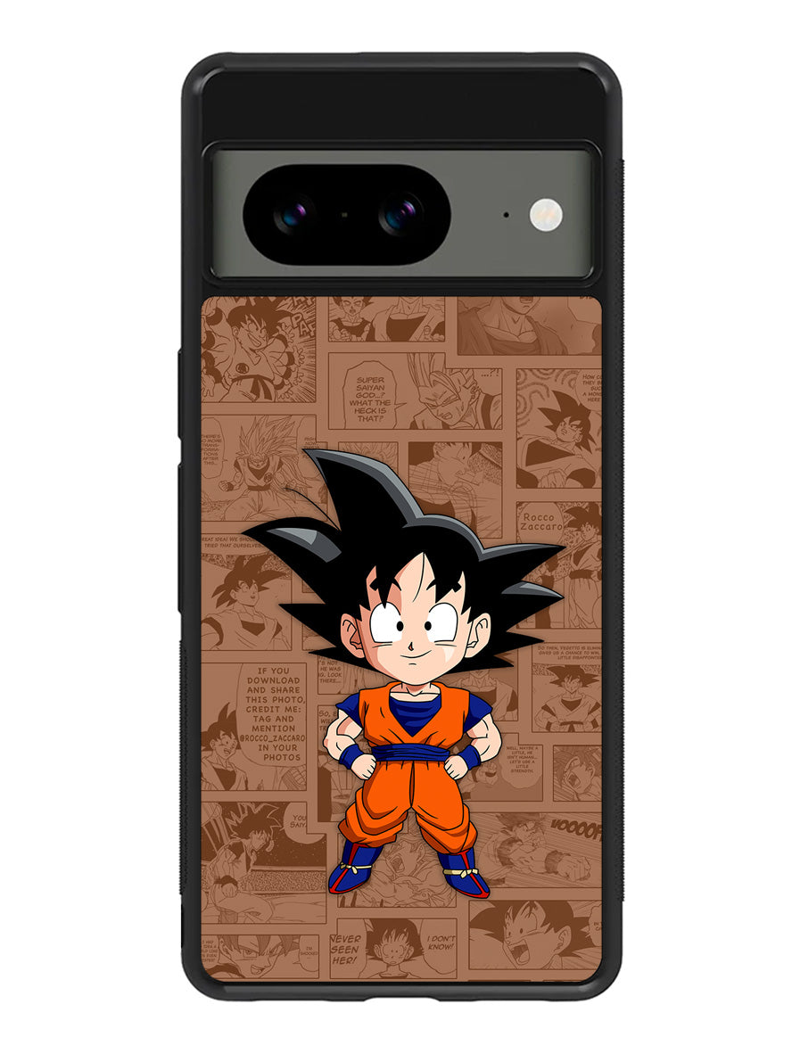 Son Goku Comic Google Pixel 8A Case QC9848