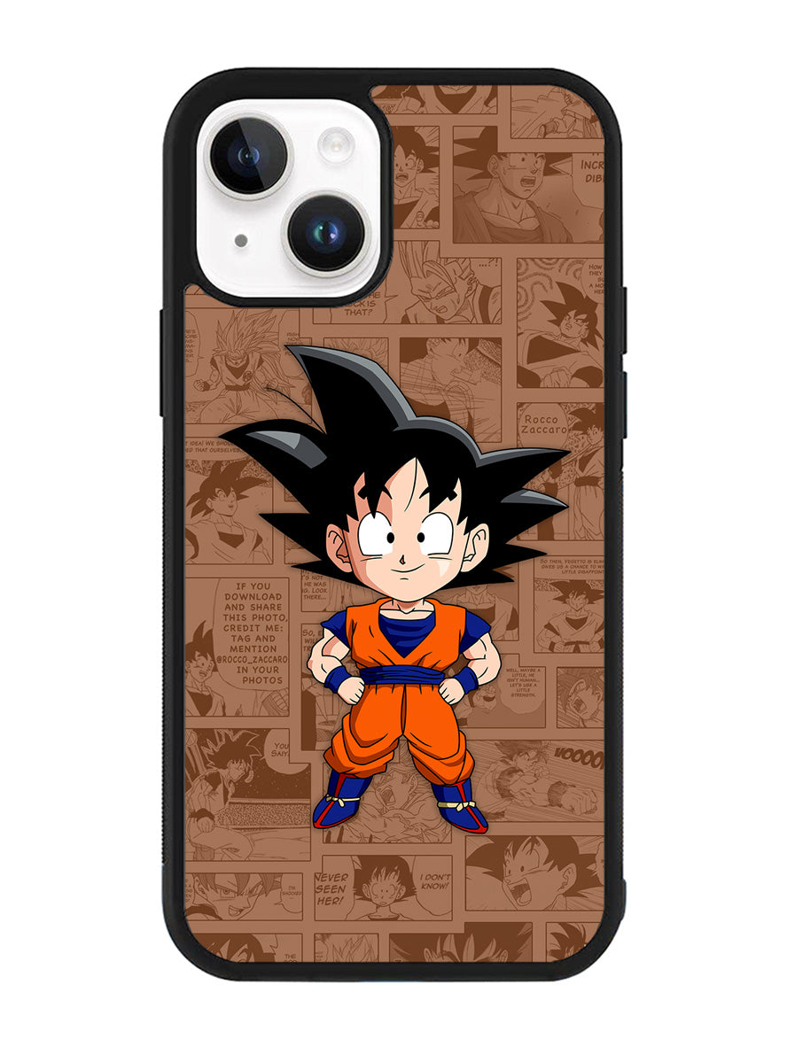 Son Goku Comic iPhone 14 Plus Case QC9848