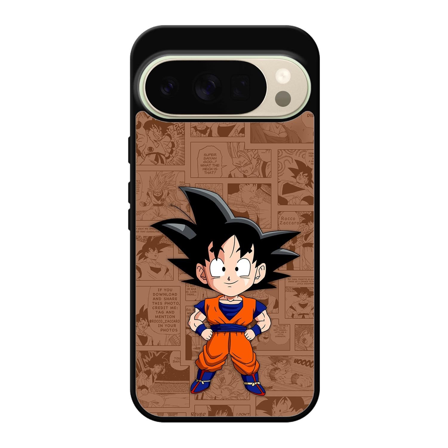Son Goku Comic Google Pixel 10 Pro Case QC9848