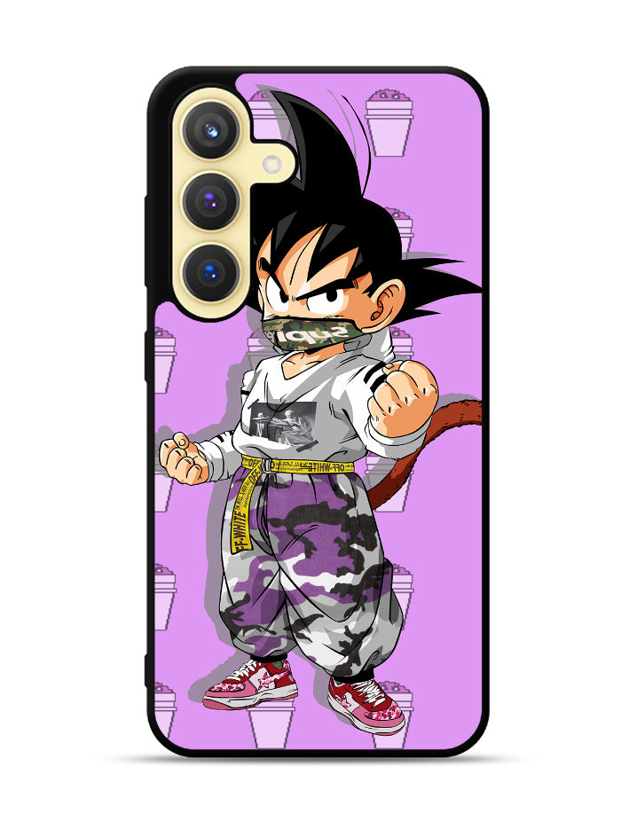 Goku Purple Hypebeast Samsung Galaxy S24 Plus 5G , Samsung Galaxy S24+ 5G Case OV9845