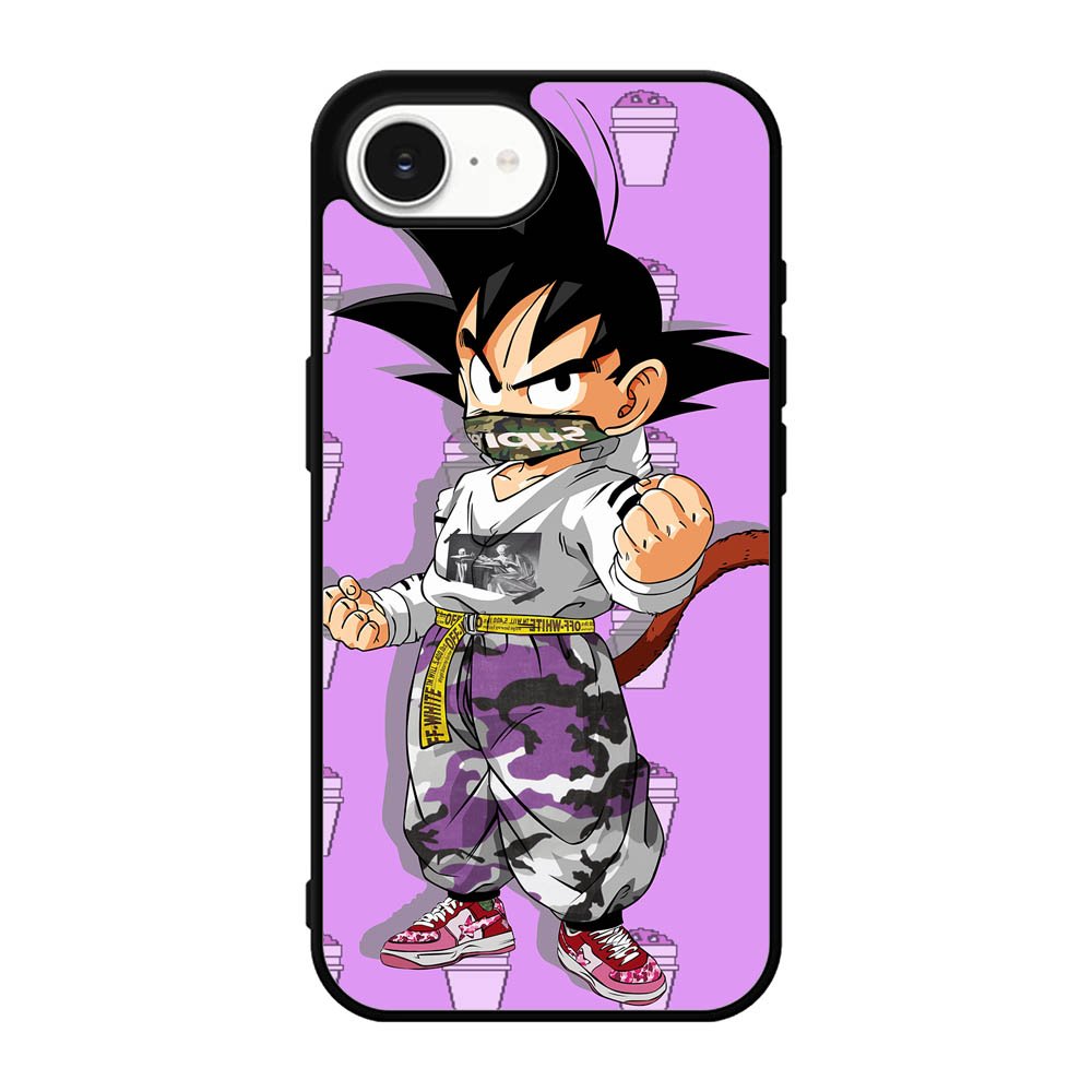Goku Purple Hypebeast iPhone 17e Case OV9845