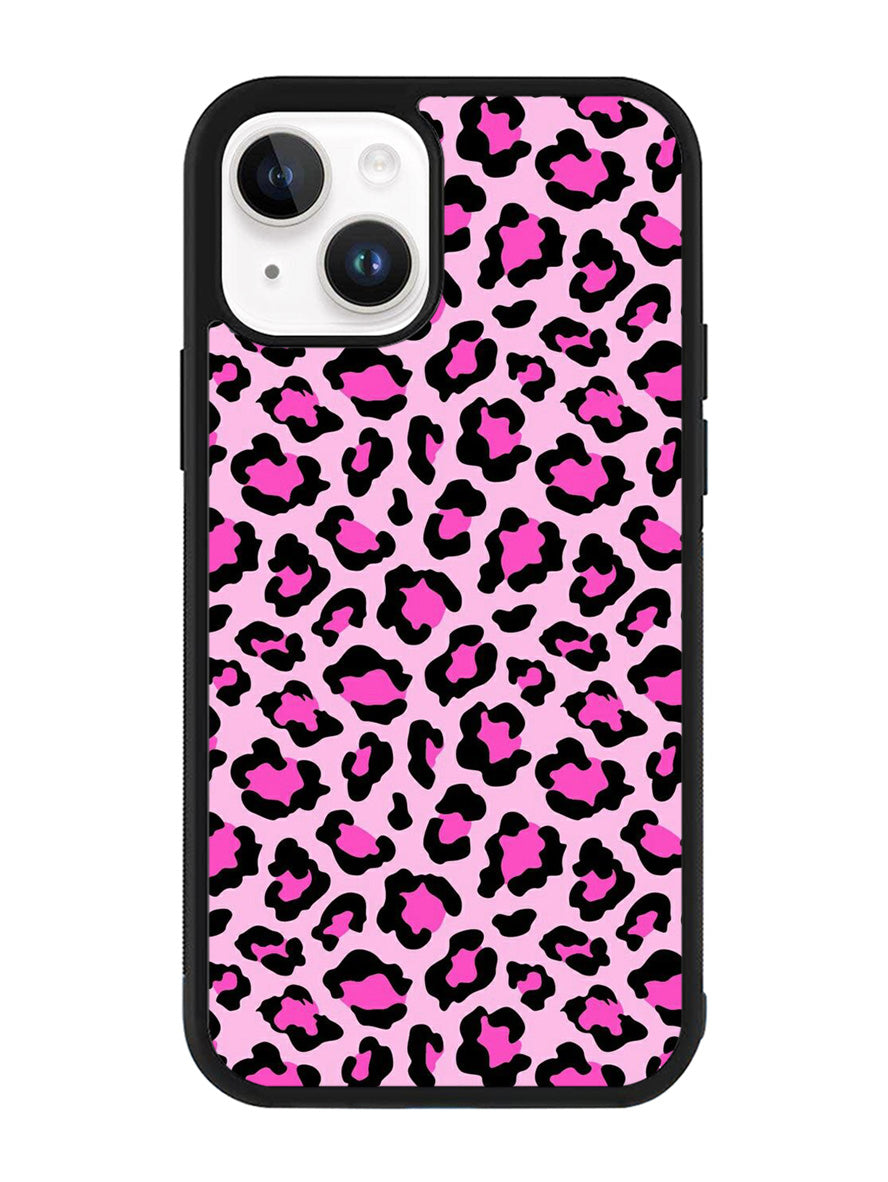 Leopard Pink Pattern iPhone 14 Plus Case QC9854