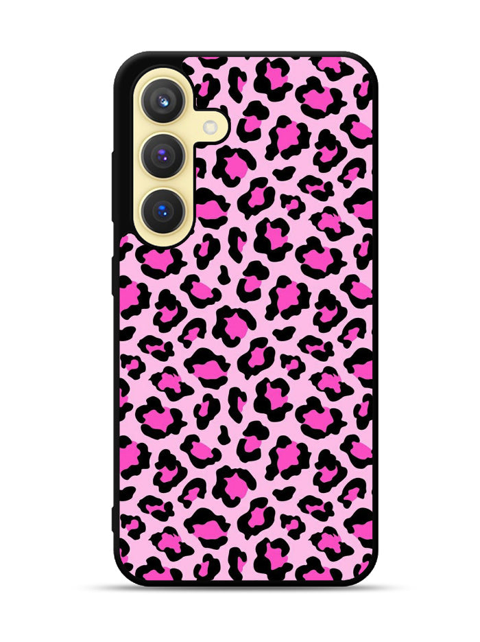 Leopard Pink Pattern Samsung Galaxy S24 FE 5G Case OV9854