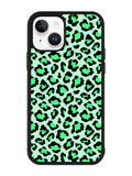 Leopard Green Pattern iPhone 14 Case QC9851