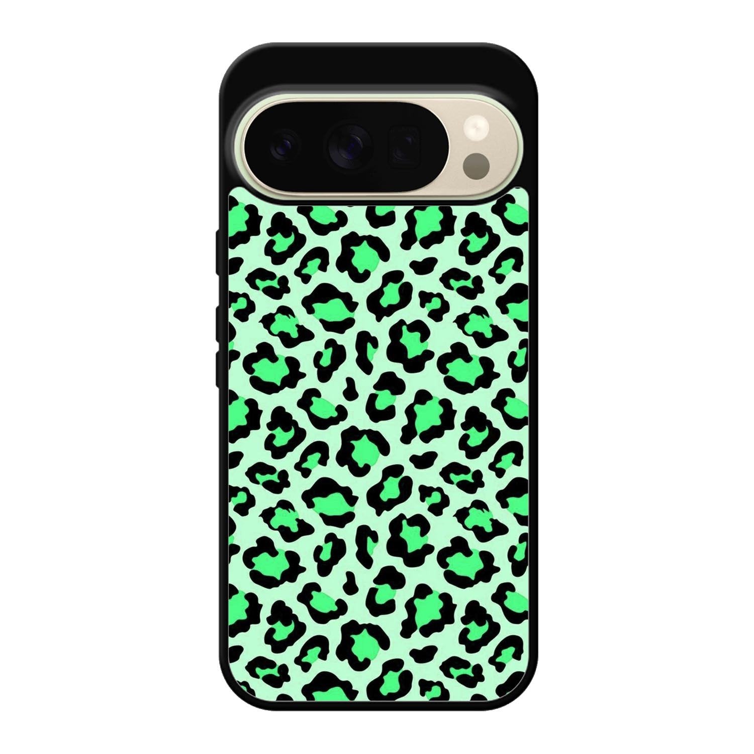 Leopard Green Pattern Google Pixel 10 Pro Case QC9851