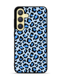 Leopard Blue Pattern Samsung Galaxy S23 5G Case QC9850