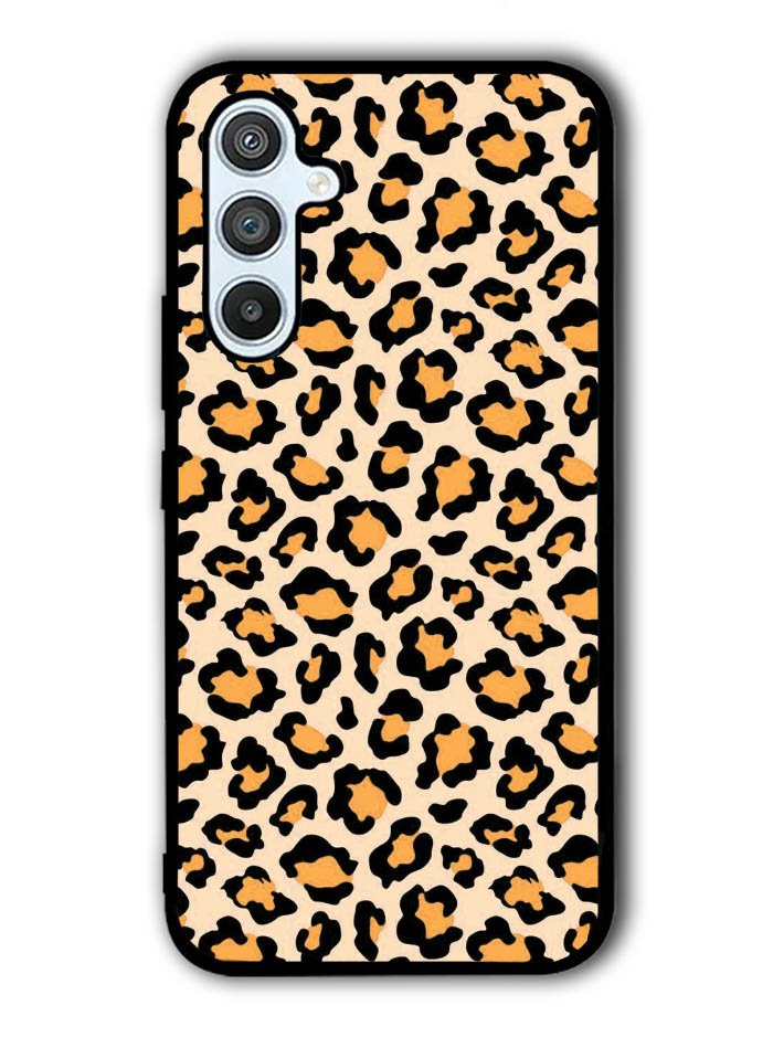 Leopard Orange Pattern Samsung Galaxy A54 5G Case OV9853