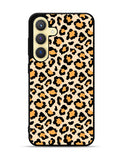 Leopard Orange Pattern Samsung Galaxy S25 5G Case OV9853