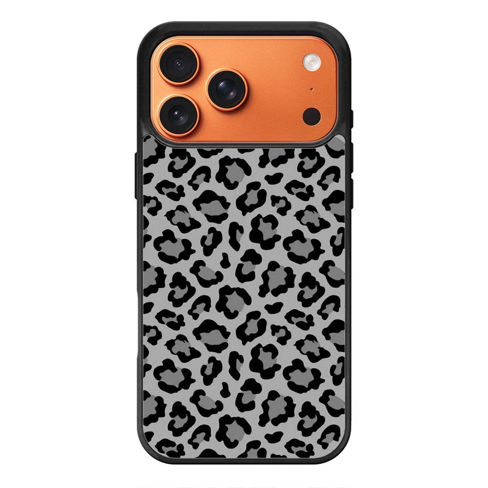 Leopard Grey Pattern Samsung Galaxy S26 Ultra Case