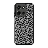 Leopard Grey Pattern Motorola Moto G 5G 2025 Case OV4132