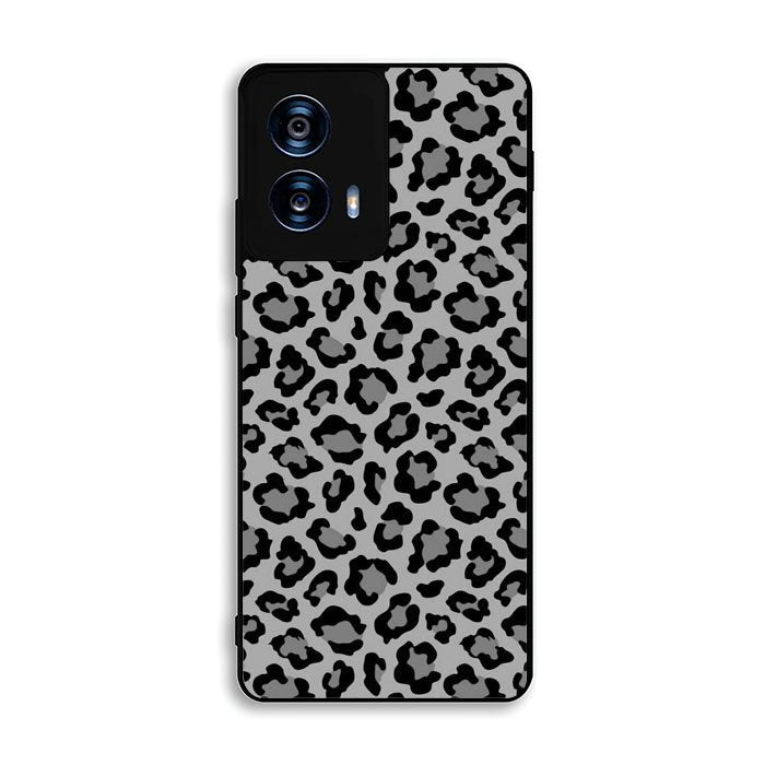 Leopard Grey Pattern Motorola Moto G Power 5G 2024 Case OV6657