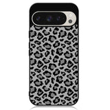 Leopard Grey Pattern Google Pixel 9 | Pixel 9 Pro Case
