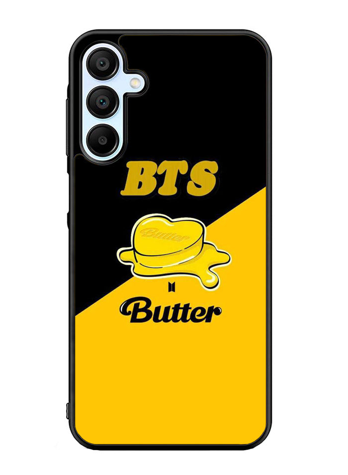BTS Butter Black Yellow Samsung Galaxy A15 5G Case OV9865