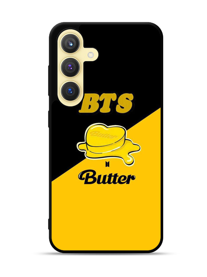 BTS Butter Black Yellow Samsung Galaxy S24 FE 5G Case OV9865