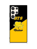 BTS Butter Black Yellow Samsung Galaxy S25 Ultra 5G Case QC9865