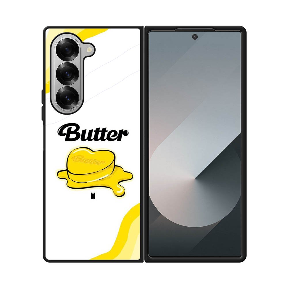 BTS Butter Logo Samsung Galaxy Z Fold 7 5G Case QC9871