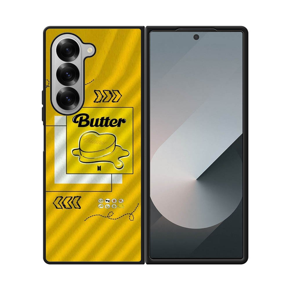 BTS Butter Wallpaper Samsung Galaxy Z Fold 7 5G Case QC9879