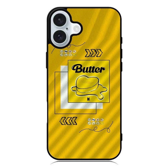 BTS Butter Wallpaper iPhone 16 Plus Case QC9879