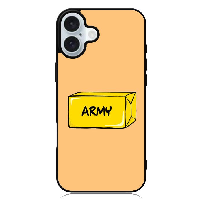 BTS Army Butter iPhone 16 Plus Case QC9864