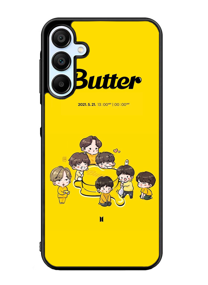 BTS Butter Chibi Wallpaper Samsung Galaxy A35 5G Case OV9868