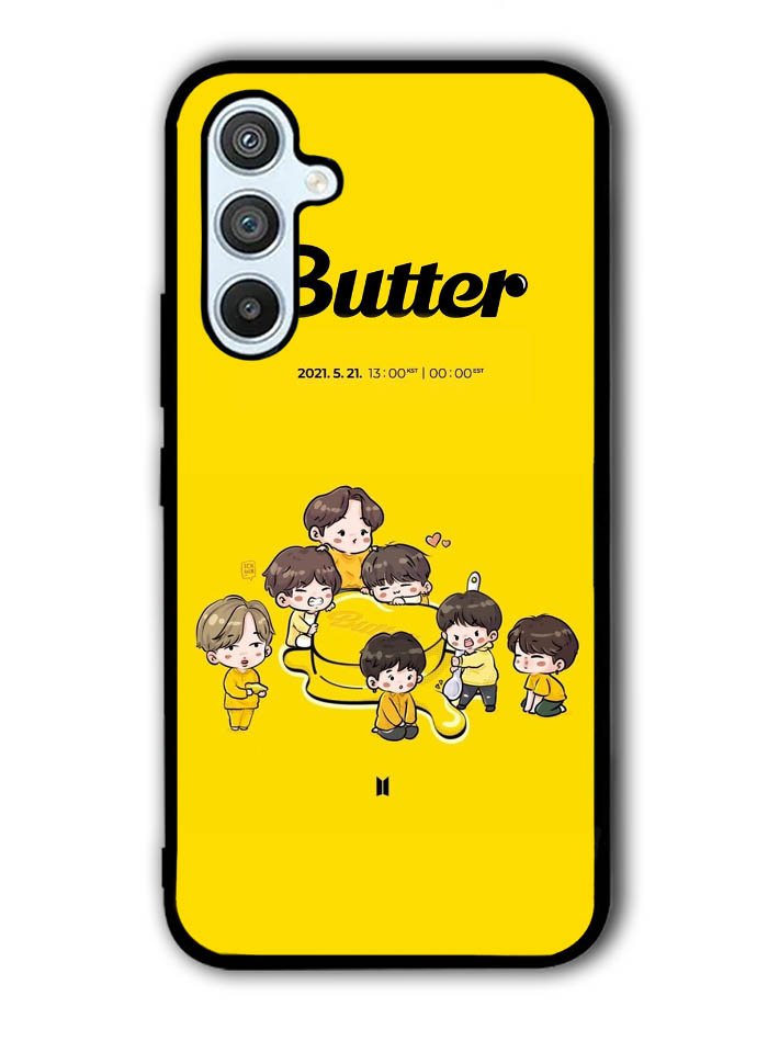 BTS Butter Chibi Wallpaper Samsung Galaxy A14 5G Case QC9868